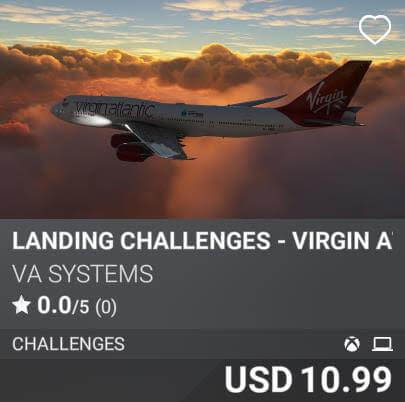 Landing Challenges - Virgin Atlantic - Caribbean by VA SYSTEMS. USD 10.99
