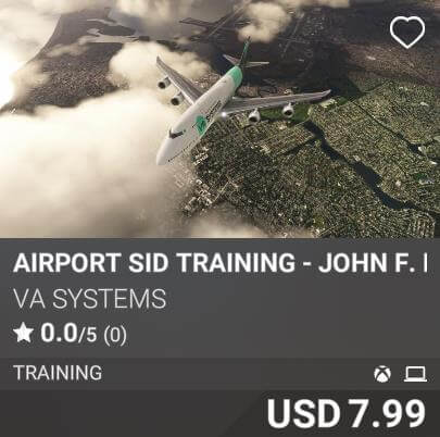 Airport SID Training - John F. Kennedy (KJFK) by VA SYSTEMS. USD 7.99