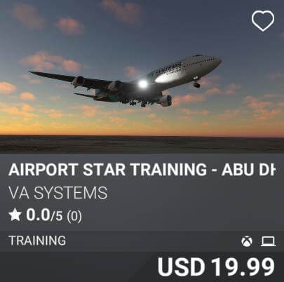 Airport STAR Training - Abu Dhabi (OMAA) by VA SYSTEMS. USD 19.99