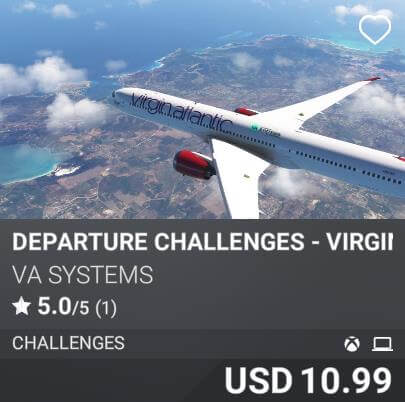 Departure Challenges - Virgin Atlantic - Vol 1 by VA SYSTEMS. USD 10.99