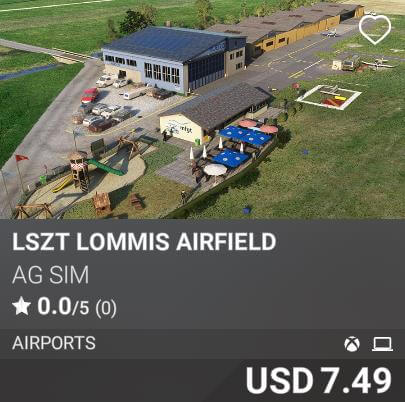 LSZT Lommis Airfield by AG Sim. USD 7.49