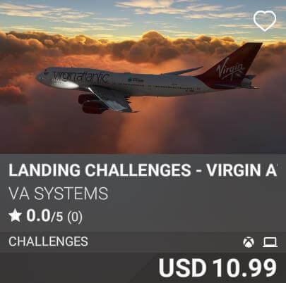 Landing Challenges - Virgin Atlantic - Vol 1 by VA SYSTEMS. USD 10.99