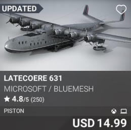 Latecoere 631 by Microsoft/Bluemesh. USD 14.99