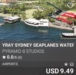 YRAY Sydney Seaplanes Water Airport by Pyramid 8 Studios. USD 9.49