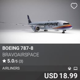 Boeing 787-8 by Bravoairspace USd 18.99