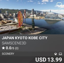 Japan Kyoto Kobe City by SamScene3D USD 13.99