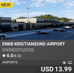 ENKB Kristiansund Airport by Xwindstudios USD 13.99