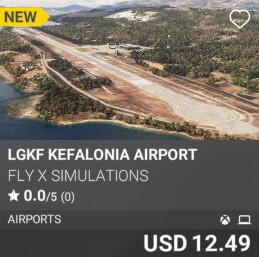 LGFK Kefalonia Airport by Fly X Simulations USD 12.49