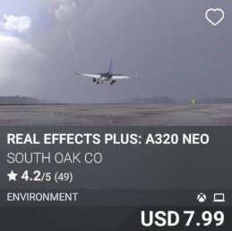 Real Effects Plus: A320 Neo by South Oak Co USD 7.99