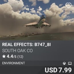 Real Effects: B787_8I by South Oak Co USD 7.99