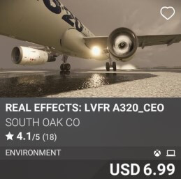 Real Effect: LVFR A320_CEO by South Oak Co USD 6.99