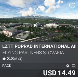 LZTT Poprad Int Airport by Flying Partners Slovakia USD 14.49