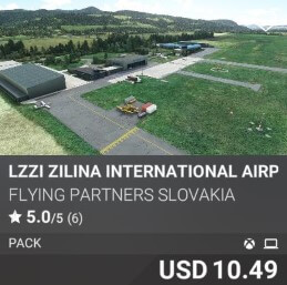 LZZI Zilinna Innternation Airport by Flying Partner Slovakia USD 10.49