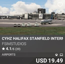 CYHZ Halifax Stanfieeld Int by FsimStudios USD 19.49
