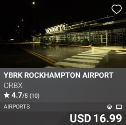 YBRK Rockhampton Airport by Orbx USD 16.99