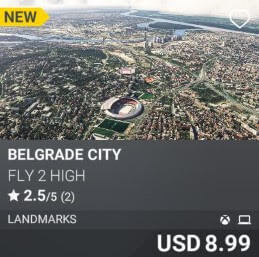 BELGRADE CITY by Fly 2 High. USD 8.99