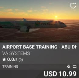 Airport Base Training - Abu Dhabi (OMAA) by VA SYSTEMS. USD 10.99