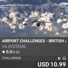 Airport Challenges - British Airways - Vol 2 by VA SYSTEMS. USD 10.99