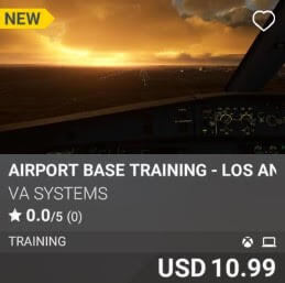Airport Base Training - Los Angeles (KLAX) by VA SYSTEMS. USD 10.99