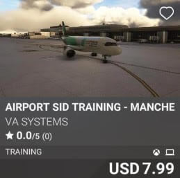 Airport SID Training - Manchester (EGCC) by VA SYSTEMS. USD 7.99