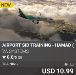 Airport SID Training - Hamad (OTHH) by VA SYSTEMS. USD 10.99