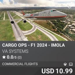Cargo Ops - F1 2024 - Imola by VA SYSTEMS. USD 10.99