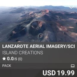 Lanzarote Aerial Imagery/Scenery by Island Creations. USD 19.99