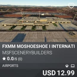 FXMM Moshoeshoe I International Airport by msfscenerybuilders. USD 12.99