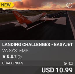 Landing Challenges - EasyJet - Vol 4 by VA SYSTEMS. USD 10.99