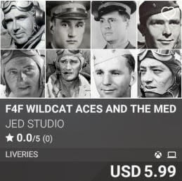 F4F WILDCAT ACES AND THE MEDAL OF HONOR 4K by JED Studio. USD 5.99