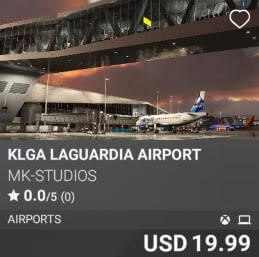 KLGA LaGuardia Airport by mk-studios. USD 19.99