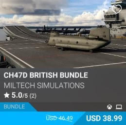 CH47D British Bundle by Miltech Simulations. USD 38.99