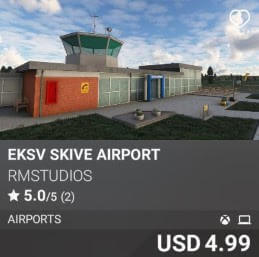 EKSV Skive Airport by RmStudios. USD 4.99
