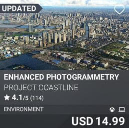Enhanced Photogrammetry by Project Coastline. USD 14.99