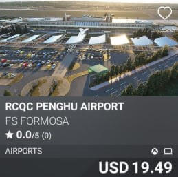 RCQC Penghu Airport by FS Formosa. USD 19.49