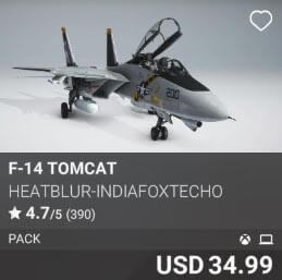 F-14 Tomcat by Heatblur-IndiaFoxtEcho. USD 34.99