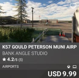 K57 Gould Peterson Muni Airport by Bank Angle Studio. USD 9.99