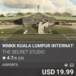 WMKK Kuala Lumpur International Airport by The Secret Studio. USD 19.99