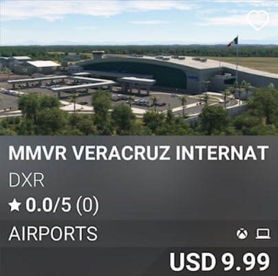 MMVR Veracruz International Airport by DXR. USD 9.99