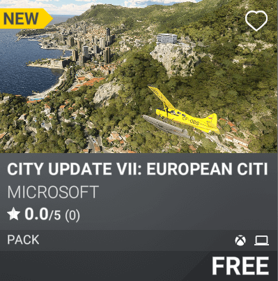 City Update VII: European Cities II by Microsoft. Free.