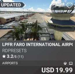 LPFR Faro International Airport by RDPresets. USD 19.99