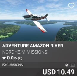 Adventure Amazon River by Nordheim Missions. USD 10.49