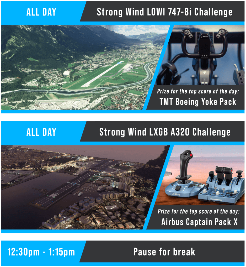 Saturday Landing Challenges 2 of 2