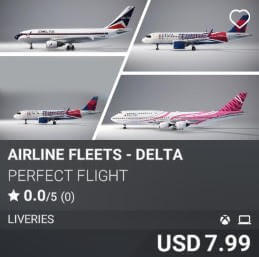Airline Fleets - Delta by Perfect Flight. USD 7.99