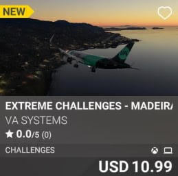 Extreme Challenges - Madeira (LPMA) by VA SYSTEMS. USD 10.99