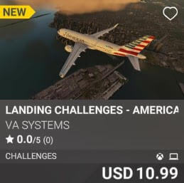 Landing Challenges - American Airlines - Vol 5 by VA SYSTEMS. USD 10.99