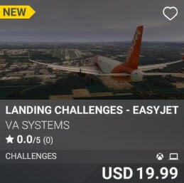 Landing Challenges - EasyJet - Vol 5 by VA SYSTEMS. USD 19.99