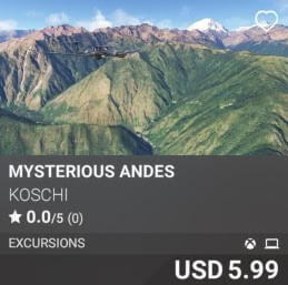 Mysterious Andes by Koschi USD 5.99
