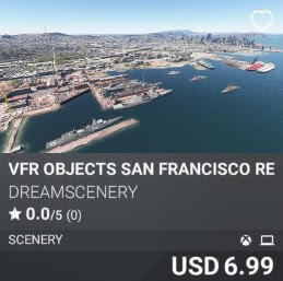 VFR Objects San Francisco Region by Dreamscenery USD 6.99