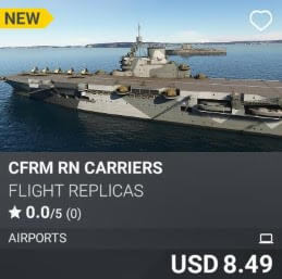 CFRM RN Carriers by Flight Replicas. USD 8.49